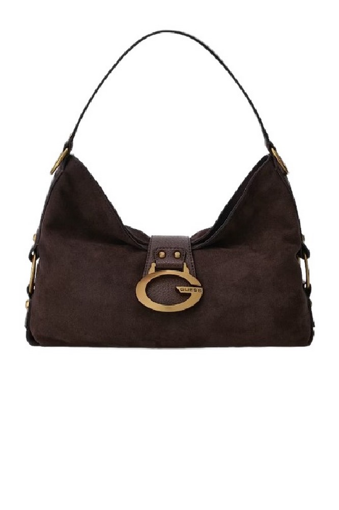 GUESS CAMDEN SHOULDER BAG ΤΣΑΝΤΑ ΓΥΝΑΙΚΕΙΑ ESPRESSO