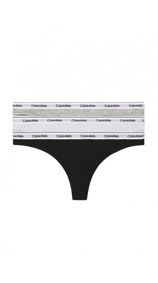 CALVIN KLEIN THONG 3PK ΕΣΩΡΟΥΧΟ ΓΥΝΑΙΚΕΙΟ MULTI