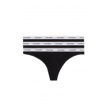 CALVIN KLEIN THONG 3PK ΕΣΩΡΟΥΧΟ ΓΥΝΑΙΚΕΙΟ BLACK