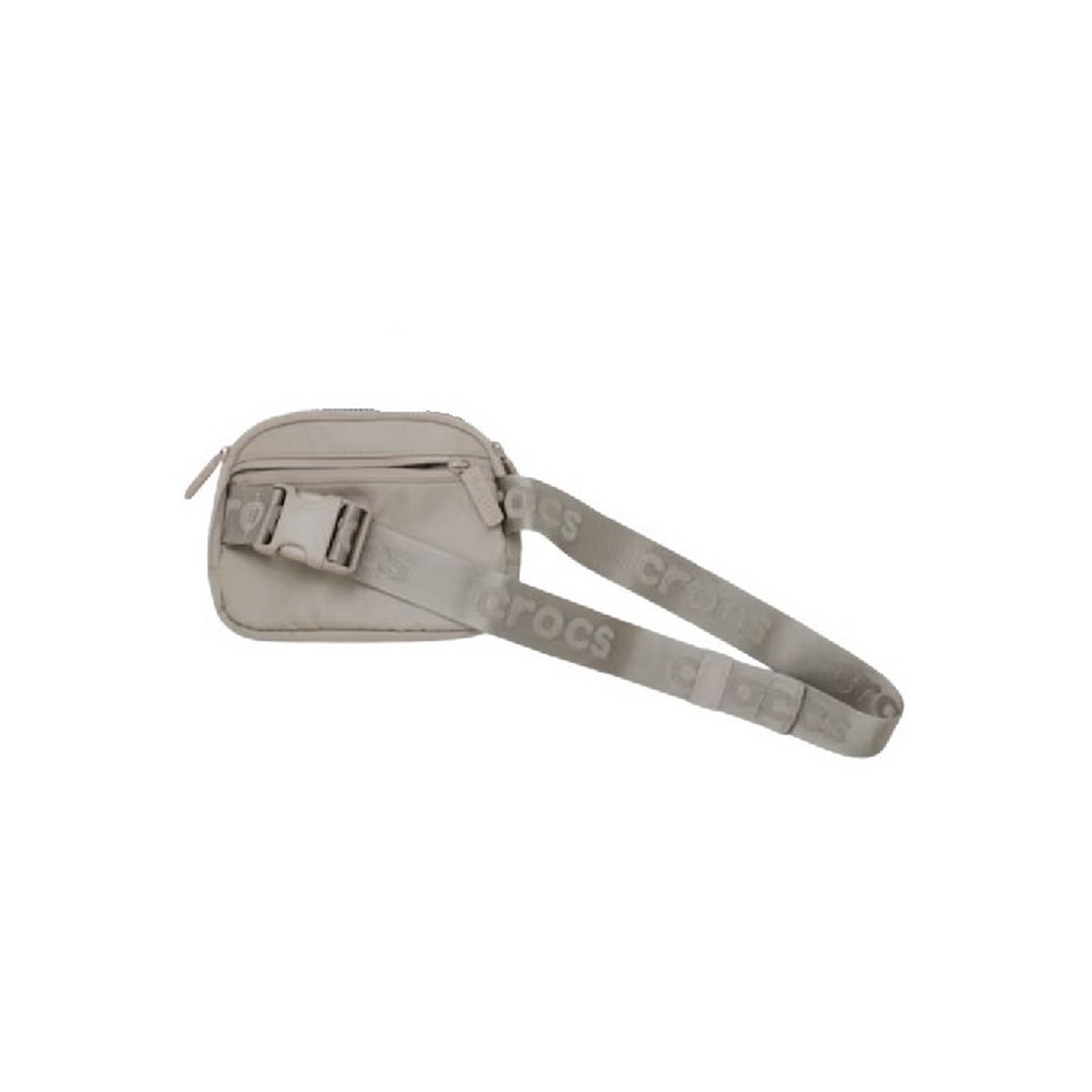 CROCS BELT BAG W EVA FRONT ΤΣΑΝΤΑ ΓΥΝΑΙΚΕΙΑ TAUPE