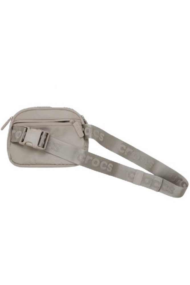 CROCS BELT BAG W EVA FRONT ΤΣΑΝΤΑ ΓΥΝΑΙΚΕΙΑ TAUPE
