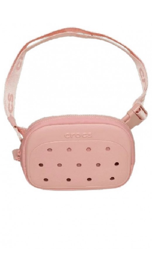 CROCS BELT BAG W EVA FRONT ΤΣΑΝΤΑ ΓΥΝΑΙΚΕΙΑ PINK
