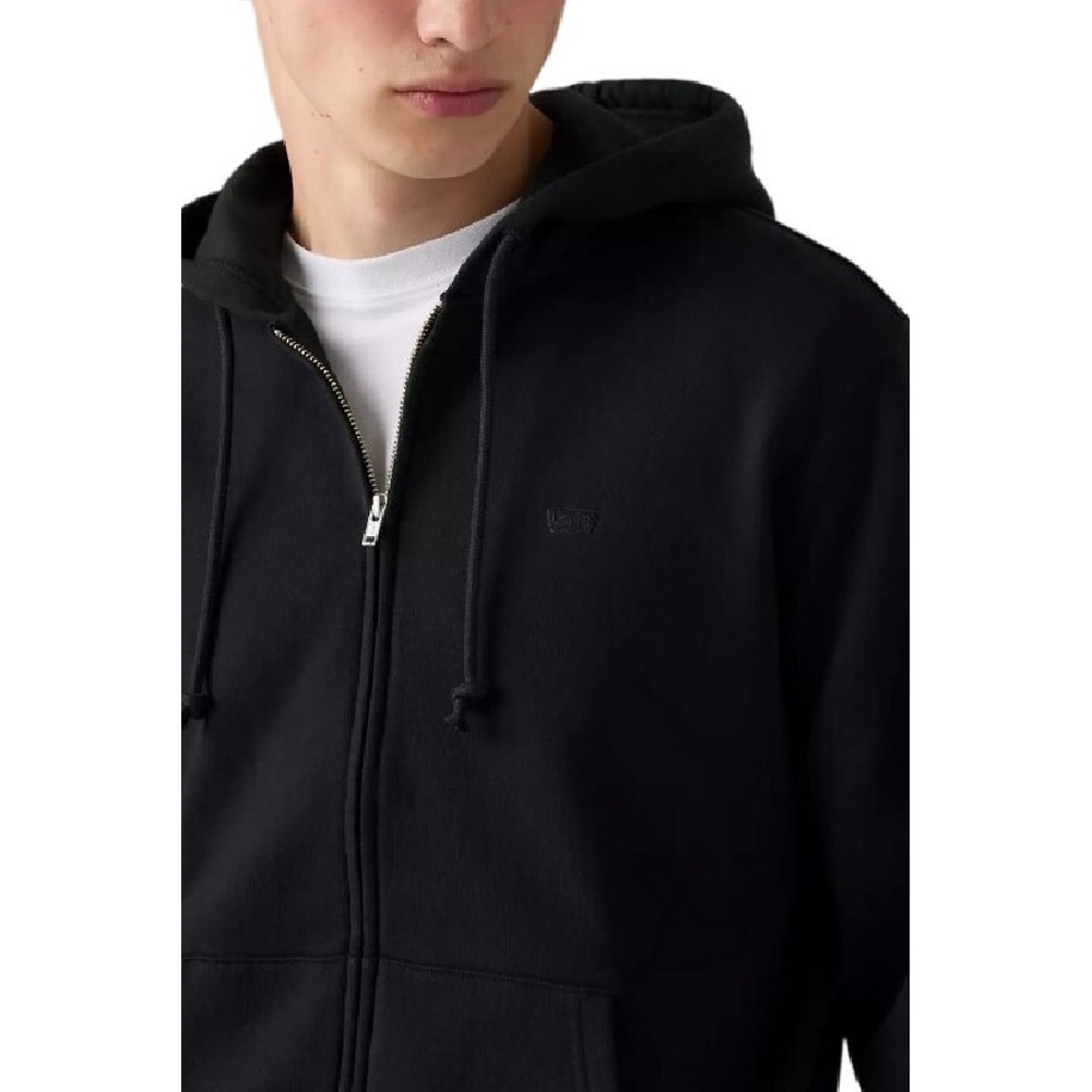 LEVIS THE ORIGINAL HM ZIP UP ΖΑΚΕΤΑ ΦΟΥΤΕΡ ΑΝΔΡΙΚΗ BLACK