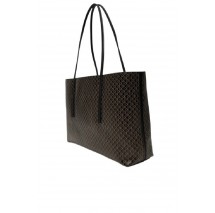 CALVIN KLEIN AOP TOTE W/ POUCH ON STRAP ΤΣΑΝΤΑ ΓΥΝΑΙΚΕΙΑ BLACK