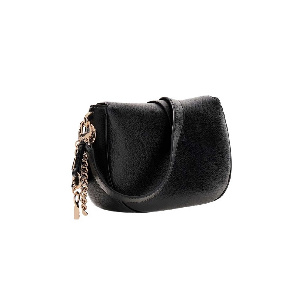 GUESS BROOKE SHOULDER BAG ΤΣΑΝΤΑ ΓΥΝΑΙΚΕΙΑ BLACK