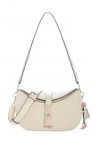 GUESS BROOKE SHOULDER BAG ΤΣΑΝΤΑ ΓΥΝΑΙΚΕΙΑ OFF WHITE