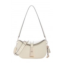 GUESS BROOKE SHOULDER BAG ΤΣΑΝΤΑ ΓΥΝΑΙΚΕΙΑ OFF WHITE