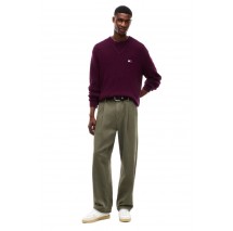 TOMMY JEANS REG WOOL MIX SWEATER ΜΠΛΟΥΖΑ ΠΛΕΚΤΗ ΑΝΔΡΙΚΗ BERRY