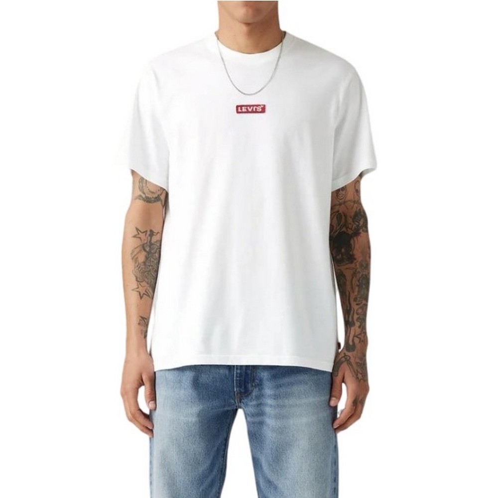 LEVIS® RELAXED BABY TAB T-SHIRT ΜΠΛΟΥΖΑ ΑΝΔΡΙΚΗ WHITE