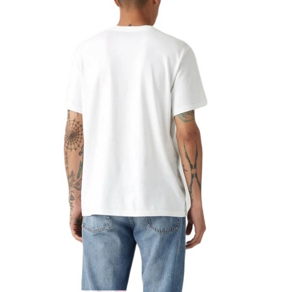 LEVIS® RELAXED BABY TAB T-SHIRT ΜΠΛΟΥΖΑ ΑΝΔΡΙΚΗ WHITE