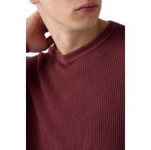 LEVIS RT RLX THERMAL TEE ΜΠΛΟΥΖΑ ΜΑΚΡΥΜΑΝΙΚΗ ΑΝΔΡΙΚΗ RED