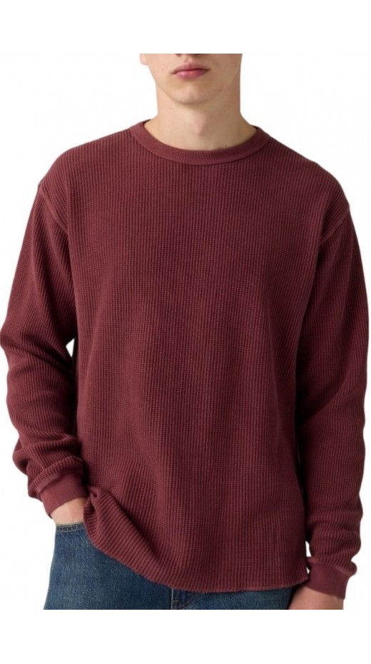 LEVIS RT RLX THERMAL TEE ΜΠΛΟΥΖΑ ΜΑΚΡΥΜΑΝΙΚΗ ΑΝΔΡΙΚΗ RED