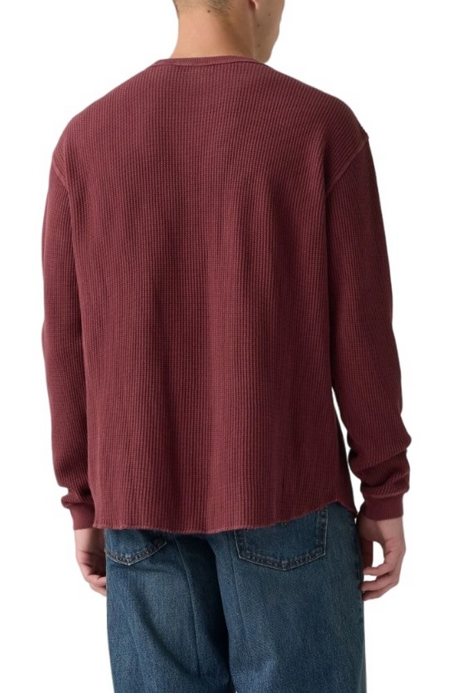 LEVIS RT RLX THERMAL TEE ΜΠΛΟΥΖΑ ΜΑΚΡΥΜΑΝΙΚΗ ΑΝΔΡΙΚΗ RED