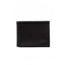 LEVIS® CASUAL CLASSICS HUNTE COIN BIFOLD-BATWING ΠΟΡΤΟΦΟΛΙ ΑΝΔΡΙΚΟ BLACK