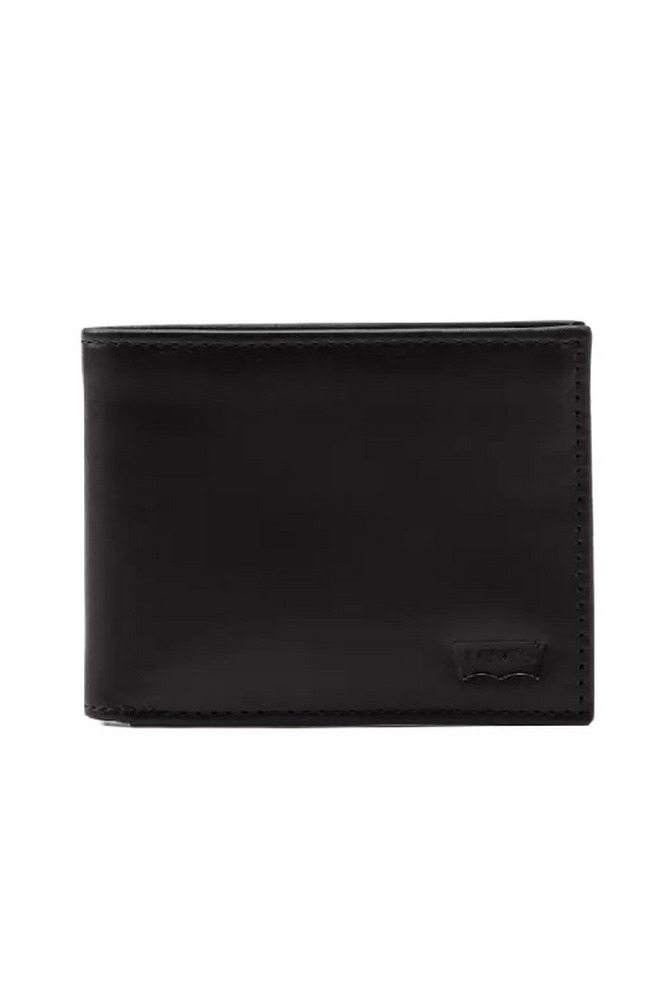 LEVIS® CASUAL CLASSICS HUNTE COIN BIFOLD-BATWING ΠΟΡΤΟΦΟΛΙ ΑΝΔΡΙΚΟ BLACK