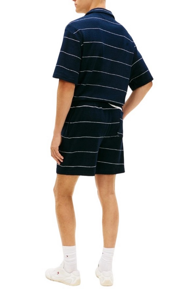 TOMMY JEANS TOWELING BEACH SHORT ΒΕΡΜΟΥΔΑ ΑΝΔΡΙΚΗ NAVY