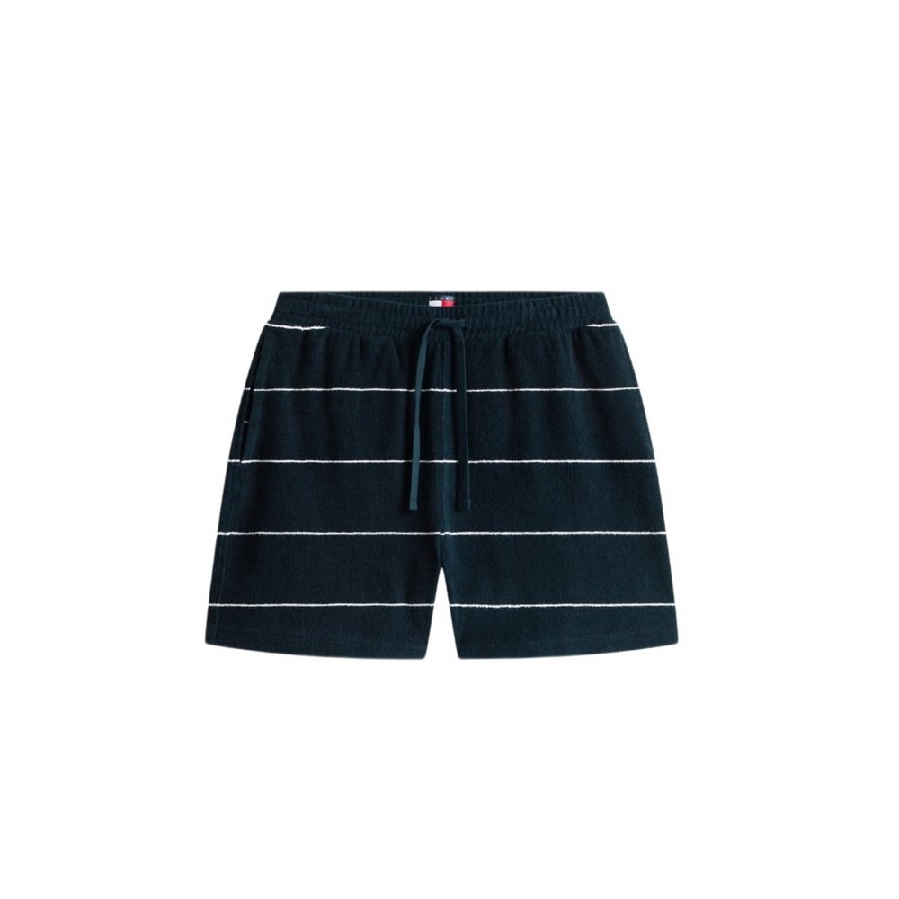 TOMMY JEANS TOWELING BEACH SHORT ΒΕΡΜΟΥΔΑ ΑΝΔΡΙΚΗ NAVY