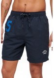 SUPERDRY VINTAGE POLO 17" SWIM SHORT ΜΑΓΙΟ ΑΝΔΡΙΚΟ NAVY