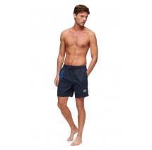 SUPERDRY VINTAGE POLO 17" SWIM SHORT ΜΑΓΙΟ ΑΝΔΡΙΚΟ NAVY