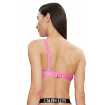 CALVIN KLEIN ONE SHOULDER BRALETTE-RP ΜΑΓΙΟ ΓΥΝΑΙΚΕΙΟ PINK