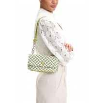 GUESS TESSI FLAP SHOULDER BAG ΤΣΑΝΤΑ ΓΥΝΑΙΚΕΙΑ OLIVE
