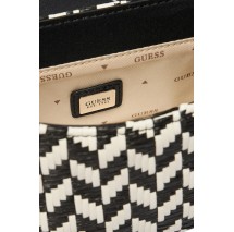 GUESS TESSI FLAP SHOULDER BAG ΤΣΑΝΤΑ ΓΥΝΑΙΚΕΙΑ BLACK