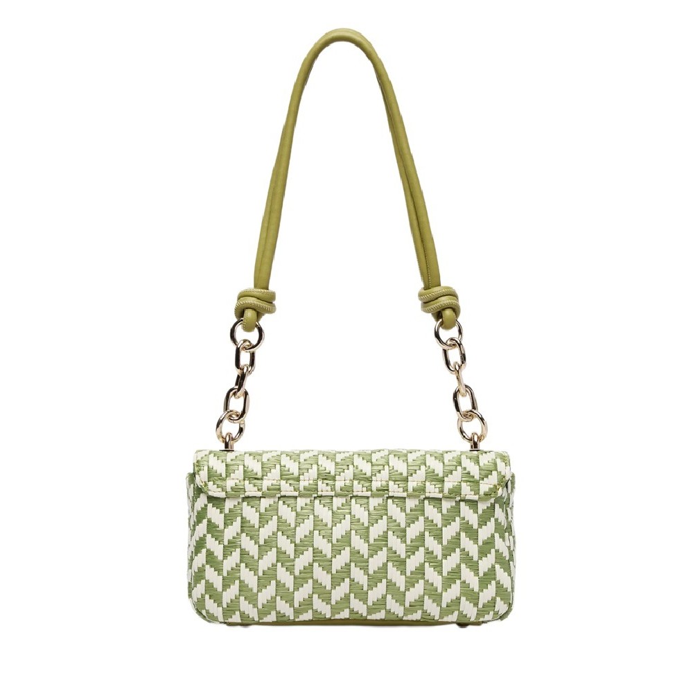 GUESS TESSI FLAP SHOULDER BAG ΤΣΑΝΤΑ ΓΥΝΑΙΚΕΙΑ OLIVE