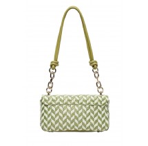 GUESS TESSI FLAP SHOULDER BAG ΤΣΑΝΤΑ ΓΥΝΑΙΚΕΙΑ OLIVE