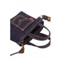 LEVIS MINI BACKPOCKET TOTE CHARM ΜΠΡΕΛΟΚ ΓΥΝΑΙΚΕΙΟ DARK INDIGO