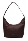CALVIN KLEIN WEBBING STRAP MD SHOULDER BAG ΤΣΑΝΤΑ ΓΥΝΑΙΚΕΙΑ BORDEAUX