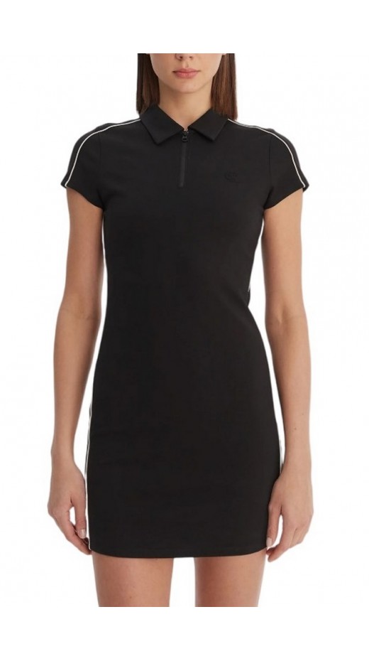 CALVIN KLEIN JEANS SS PUNTO MILANO SHRUNKEN POLO ΦΟΡΕΜΑ ΓΥΝΑΙΚΕΙΟ BLACK