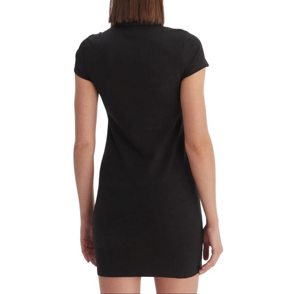 CALVIN KLEIN JEANS SS PUNTO MILANO SHRUNKEN POLO ΦΟΡΕΜΑ ΓΥΝΑΙΚΕΙΟ BLACK