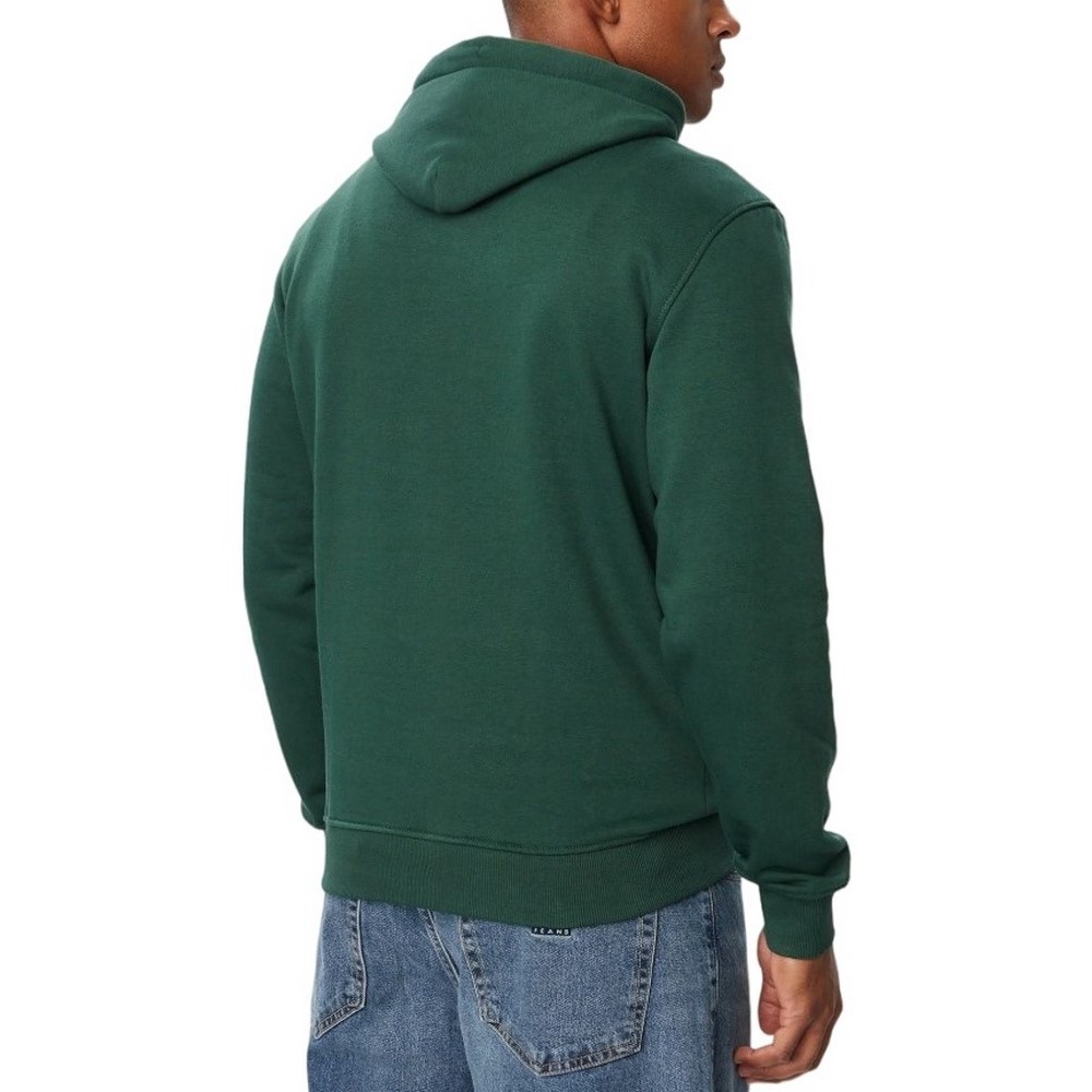 TOMMY JEANS REG LINEAR LOGO HOODIE EXT ΜΠΛΟΥΖΑ ΦΟΥΤΕΡ ΑΝΔΡΙΚΗ GREEN