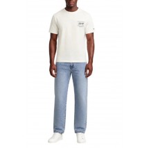 TOMMY JEANS REG SIGN FLAG EXT T-SHIRT ΜΠΛΟΥΖΑ ΑΝΔΡΙΚΗ ECRU