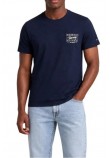TOMMY JEANS REG SIGN FLAG EXT T-SHIRT ΜΠΛΟΥΖΑ ΑΝΔΡΙΚΗ NAVY