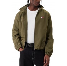 TOMMY JEANS ESSENTIAL JACKET EXT ΜΠΟΥΦΑΝ ΑΝΔΡΙΚΟ GREEN