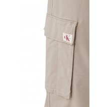 CALVIN KLEIN JEANS SKINNY ELASTIC TWILL CARGO PANT ΠΑΝΤΕΛΟΝΙ ΑΝΔΡΙΚΟ KHAKI