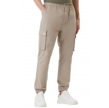 CALVIN KLEIN JEANS SKINNY ELASTIC TWILL CARGO PANT ΠΑΝΤΕΛΟΝΙ ΑΝΔΡΙΚΟ KHAKI