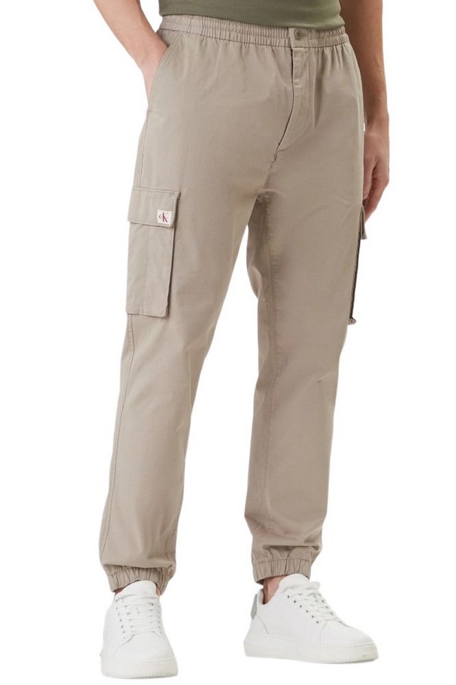 CALVIN KLEIN JEANS SKINNY ELASTIC TWILL CARGO PANT ΠΑΝΤΕΛΟΝΙ ΑΝΔΡΙΚΟ KHAKI