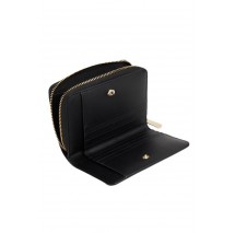 TOMMY HILFIGER MED ZA W/FLAP+CHARM ΠΟΡΤΟΦΟΛΙ ΓΥΝΑΙΚΕΙΟ BLACK