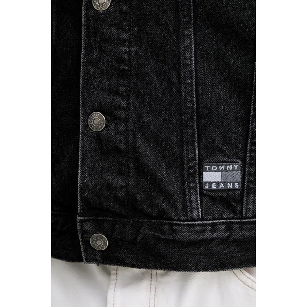 TOMMY JEANS RYAN RGLR TRCKR FLG EI6081 ΤΖΙΝ ΜΠΟΥΦΑΝ ΑΝΔΡΙΚΟ DENIM BLACK