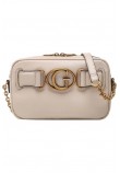 GUESS AVIANA CAMERA BAG ΤΣΑΝΤΑ ΓΥΝΑΙΚΕΙΑ ECRU