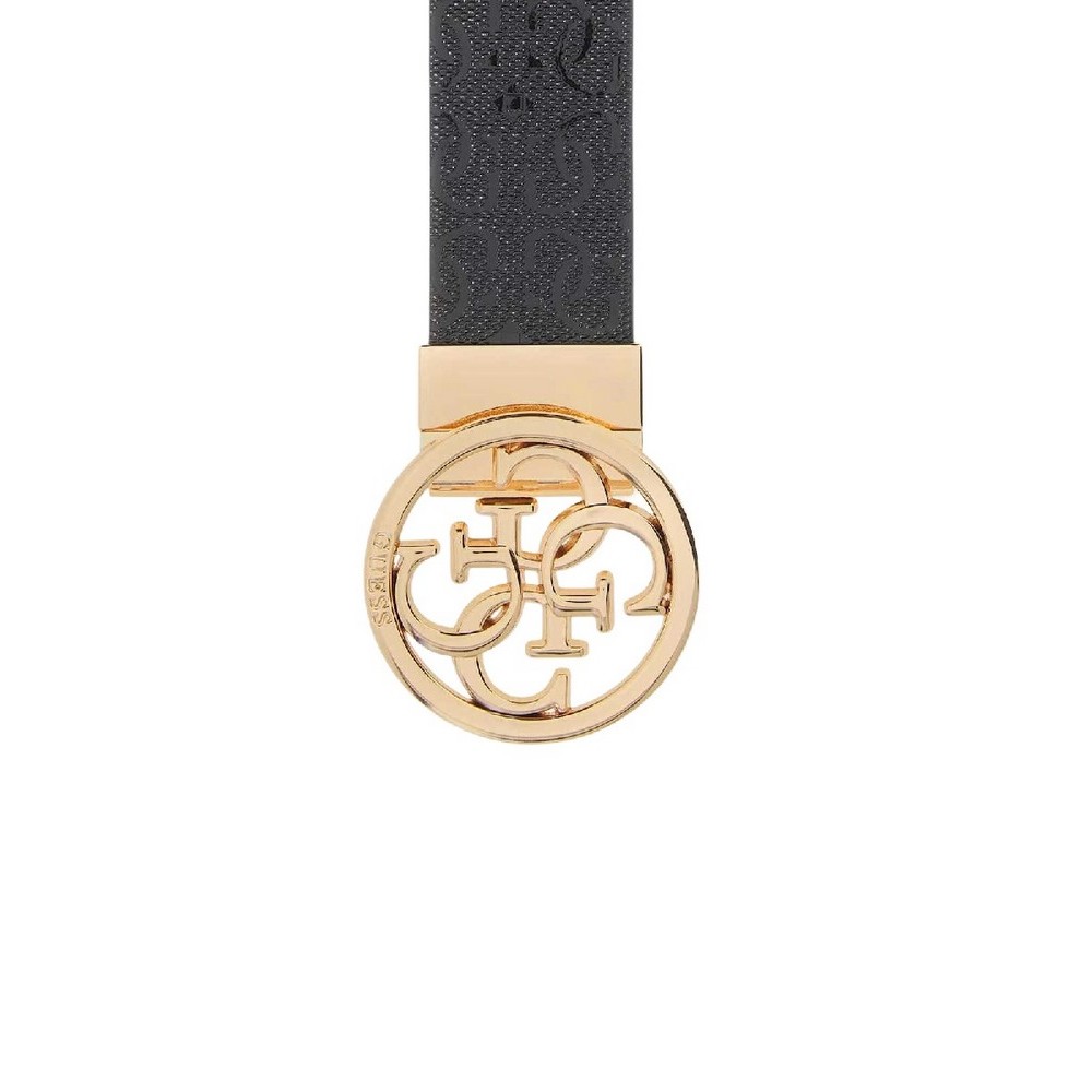 GUESS IDRA NOT ADJ & REV H35 ΖΩΝΗ ΓΥΝΑΙΚΕΙΑ BLACK/RED