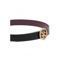 GUESS IDRA NOT ADJ & REV H35 ΖΩΝΗ ΓΥΝΑΙΚΕΙΑ BLACK/RED