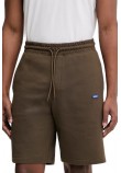 HUGO BOSS JERSEY SHORTS NASENSIO ΒΕΡΜΟΥΔΑ ΑΝΔΡΙΚΗ DARK BROWN