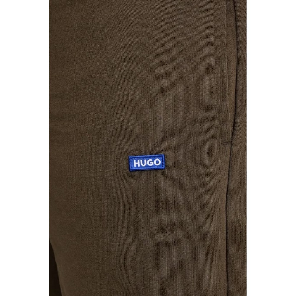 HUGO BOSS JERSEY SHORTS NASENSIO ΒΕΡΜΟΥΔΑ ΑΝΔΡΙΚΗ DARK BROWN