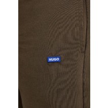 HUGO BOSS JERSEY SHORTS NASENSIO ΒΕΡΜΟΥΔΑ ΑΝΔΡΙΚΗ DARK BROWN