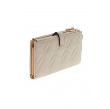 GUESS MAXINE SLG DBL ZIP ORGANIZER ΠΟΡΤΟΦΟΛΙ ΓΥΝΑΙΚΕΙΟ TAUPE