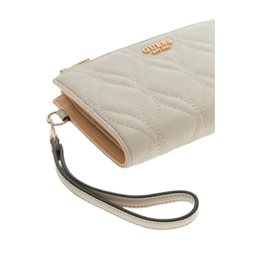 GUESS MAXINE SLG DBL ZIP ORGANIZER ΠΟΡΤΟΦΟΛΙ ΓΥΝΑΙΚΕΙΟ TAUPE