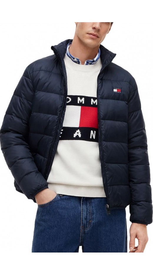 TOMMY JEANS LIGHT DOWN JACKET EXT ΜΠΟΥΦΑΝ ΑΝΔΡΙΚΟ NAVY
